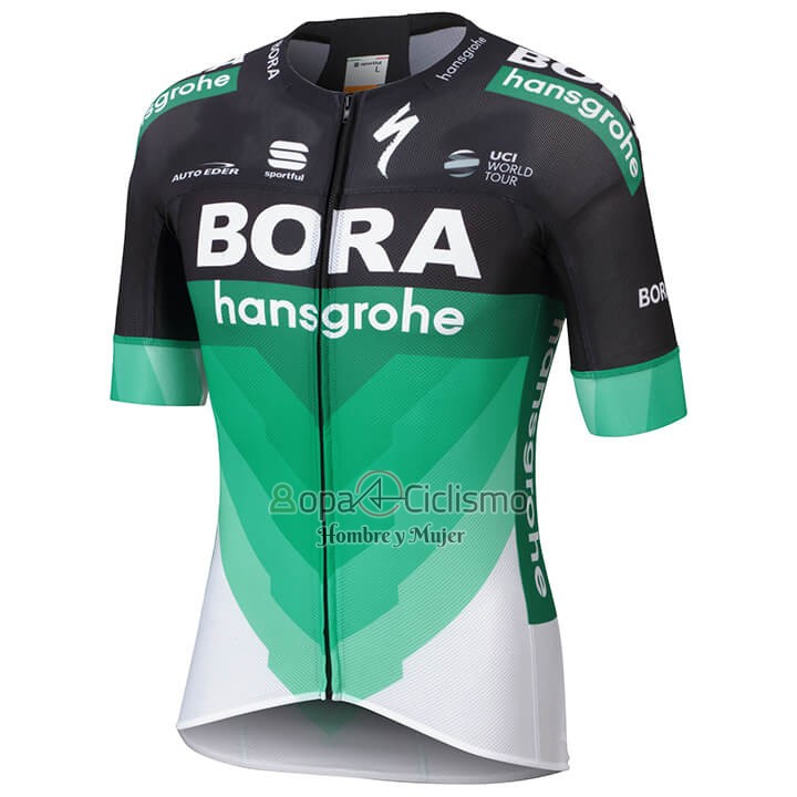 Bora Ropa Ciclismo Culotte Corto 2018 Mangas Cortas Verde